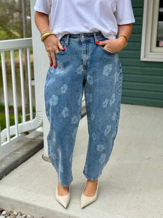 Yoga Denim Karlie Barrel Jean