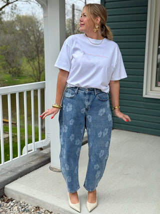 Yoga Denim Karlie Barrel Jean