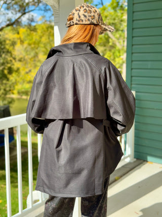 PRIV Hudson Short Trench Coat