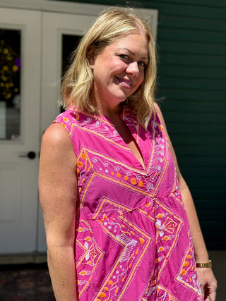 Aether Concept Santorini Sunset Dress