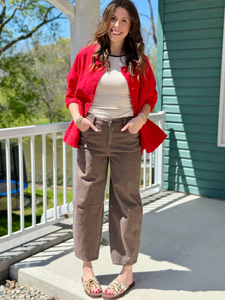 Yoga Denim "Shirley" Espresso Jean