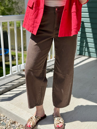 Yoga Denim "Shirley" Espresso Jean