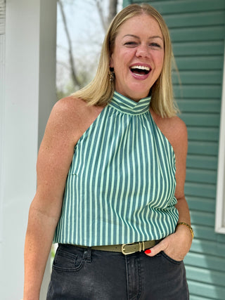FRNCH Crescenzo Bow Back Top
