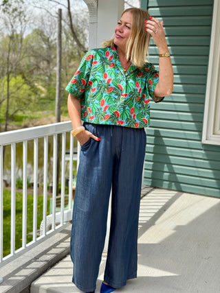 Poplin & Co. Watermelon Shirt