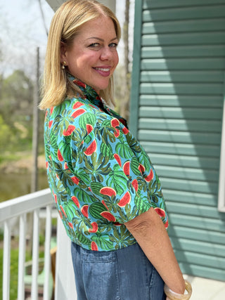 Poplin & Co. Watermelon Shirt