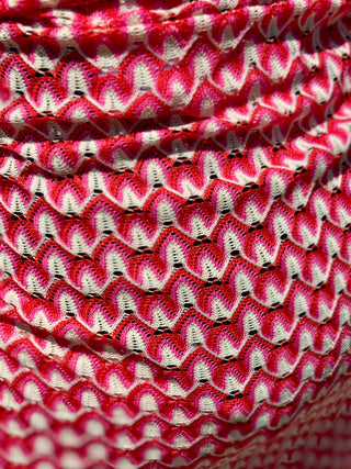 Hilary MacMillan for TD Red Crochet Coverup
