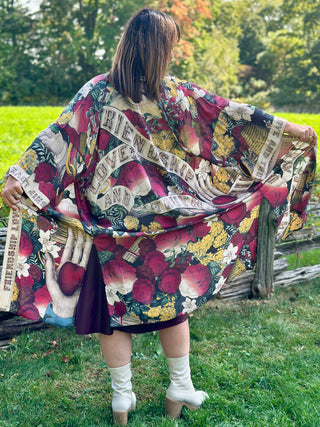 Friendship Love and Truth Duster Kimono