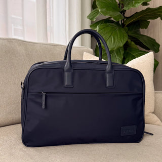 Lambert Amalfi Navy Nylon Travel Tote