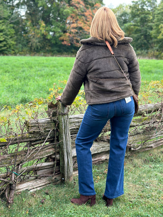 Fidelity Katie Jeans in Autumn Piper Blue