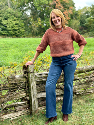 Fidelity Katie Jeans in Autumn Piper Blue