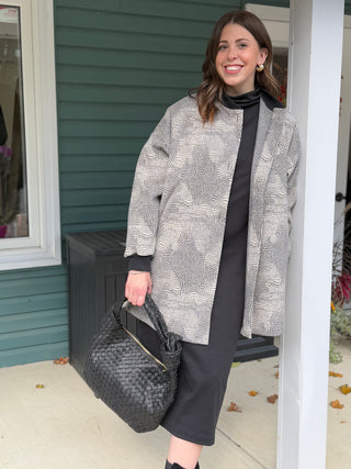 Allison Wonderland Dizzy Houndstooth Coat