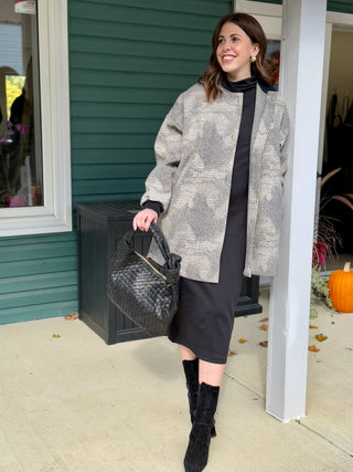 Allison Wonderland Dizzy Houndstooth Coat
