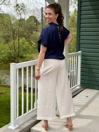 Lele de Baltzac for TD Bright Navy Sistina