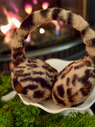 Lyla + Luxe Leopard Earmuffs
