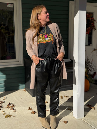 Pistache Light Walnut Duster Cardi