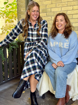 Poplin & Co. Atlin Flannel Shirt Dress