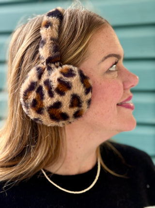 Lyla + Luxe Leopard Earmuffs