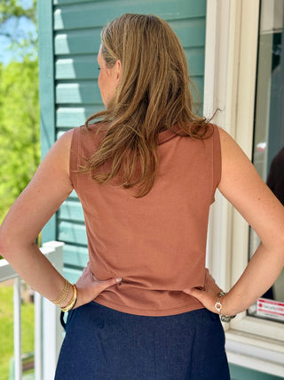 Gentle Fawn Farrah Tank in Cappuccino