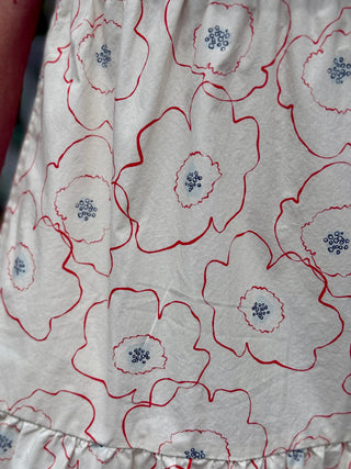 Melissa Nepton Kalia Smocked Poppy Print Dress