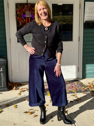 Lyla + Luxe Jude Crystal Cardigan