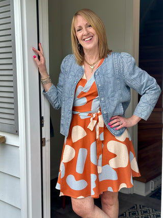 Marigold Laura Wrap Dress