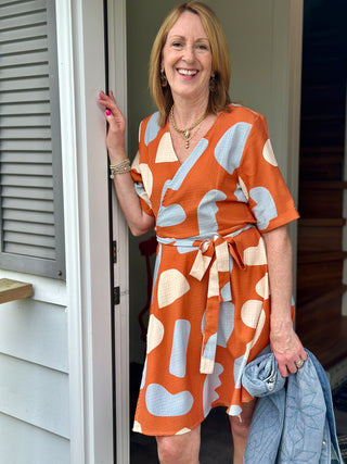 Marigold Laura Wrap Dress