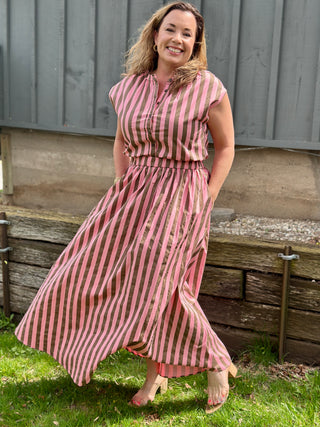FRNCH Striped Any Woman Top