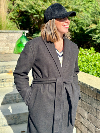 Gentle Fawn Bennet Coat in Black