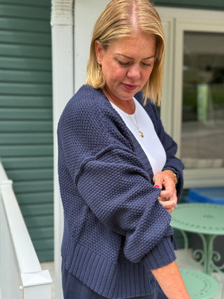 Gentle Fawn Jennalee Navy Cotton Cardi