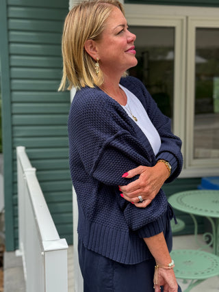 Gentle Fawn Jennalee Navy Cotton Cardi