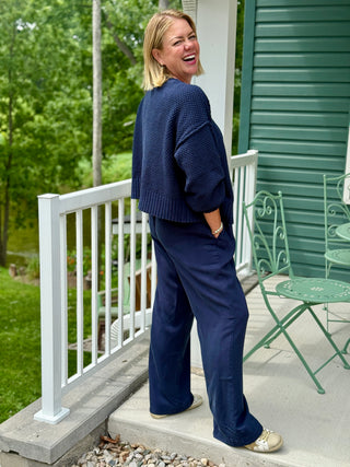 Gentle Fawn Jennalee Navy Cotton Cardi