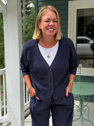 Gentle Fawn Jennalee Navy Cotton Cardi