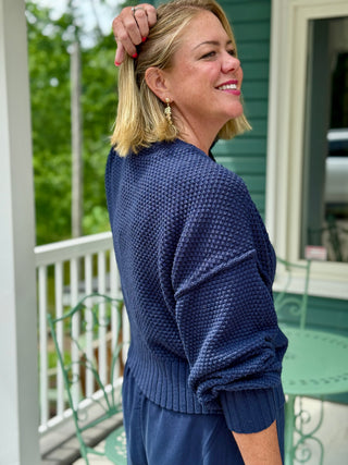 Gentle Fawn Jennalee Navy Cotton Cardi