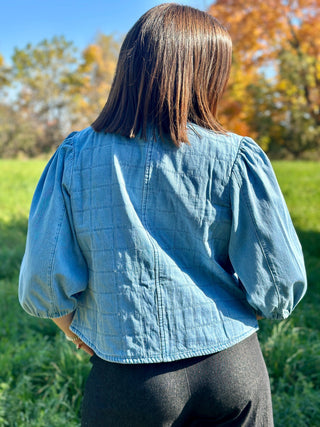 Melissa Nepton Kitty Denim Shirt Jacket