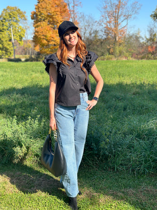 Melissa Nepton Rosanna Blouse in Black