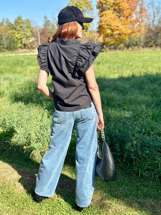 Melissa Nepton Rosanna Blouse in Black