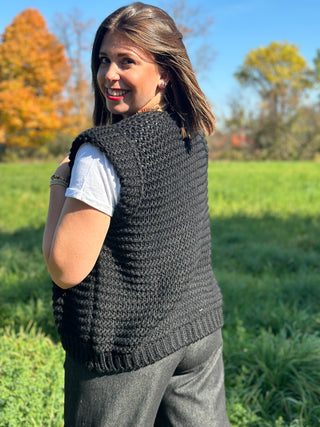 Astrid Folk Knit Vest