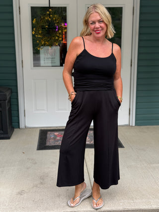 Terrera Essential Black Bamboo Cami