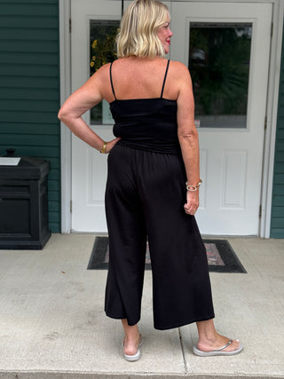 Terrera Essential Black Bamboo Cami
