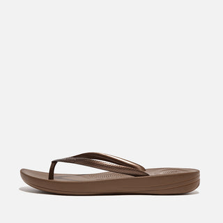 FitFlop IQushion Ergonomic Flip Flop in Bronze