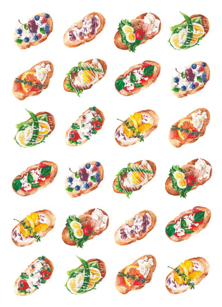 Maison Lorrain Tartines Tea Towel