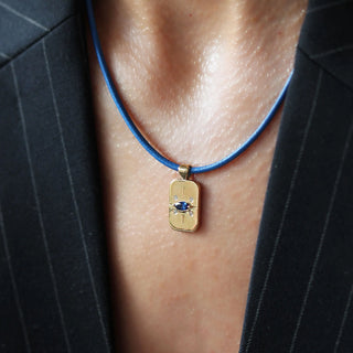 Leah Yard Coastal Blue Beacon Necklace