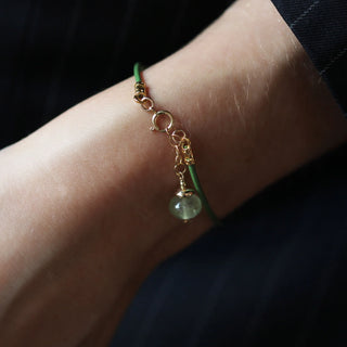 Leah Yard Fern Leather Bracelet