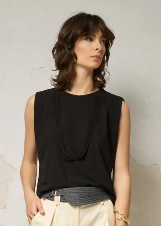 Cokluch Raglan Path Top in Black