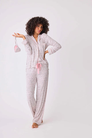 PJ Salvage Leopard Stone Modal PJ Set