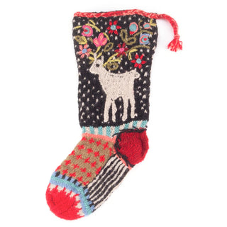 Lost Horizons Reindeer Stocking