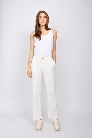 White Trouser Jean