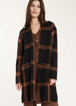 Pistache Biscotto Cardi Car Coat