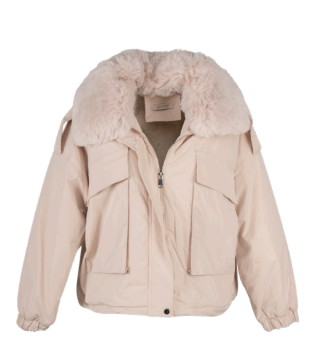 Astrid Taylor Cream Bomber