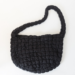 Lyla + Luxe Large Quilt Bag in Black